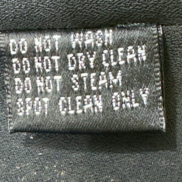 Linda Allard Ellen Tracy Black Sheer Silk Overlay Gold Sequin Skirt Size 12 NWT - Picture 8 of 12